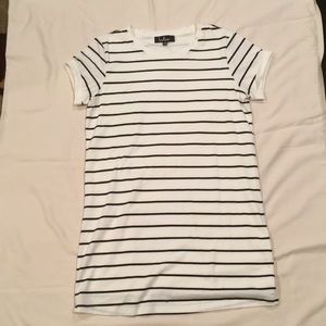 Lulu’s Striped Bodycon T-shirt Dress